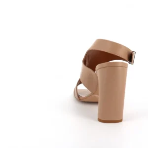 Osmose Shoes Sandales & Nu-Pieds-KEIRA sandale à talon cuir nude