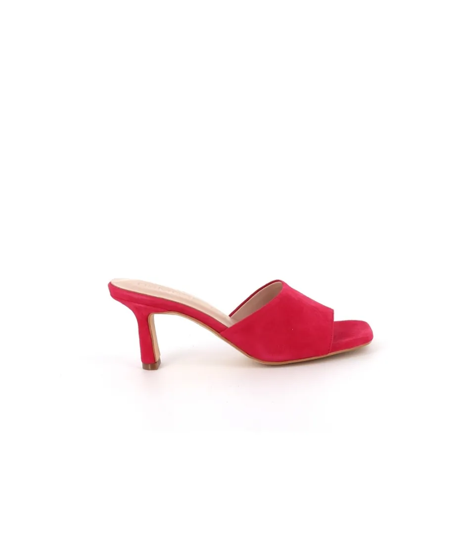Osmose Shoes Sandales & Nu-Pieds-MARA MULE DAIM FUSCHIA