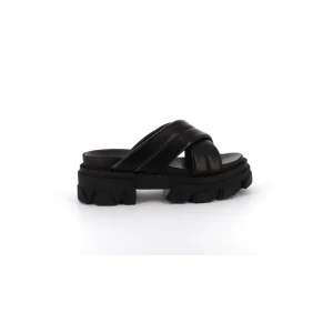 Osmose Shoes Sandales & Nu-Pieds-MILA SANDALE CUIR NOIR