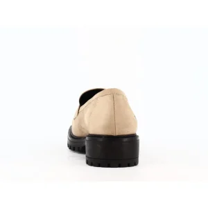 Osmose Shoes Mocassins-MOCASSIN BEIGE TISSU FACON DAIM