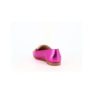 Osmose Shoes Mocassins-MOCASSIN MARILOU VERNIS CRACK FUXIA