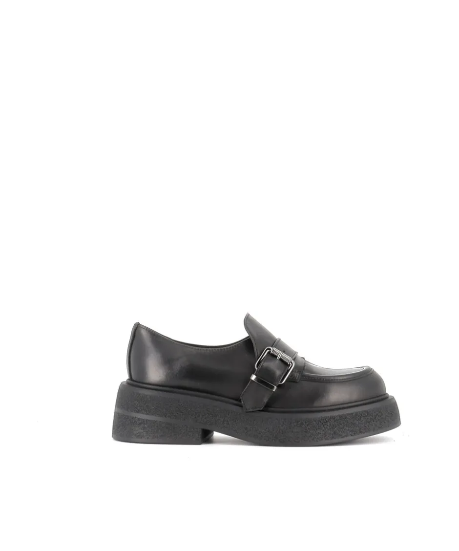 Osmose Shoes Mocassins-mocassin Rita cuir noir