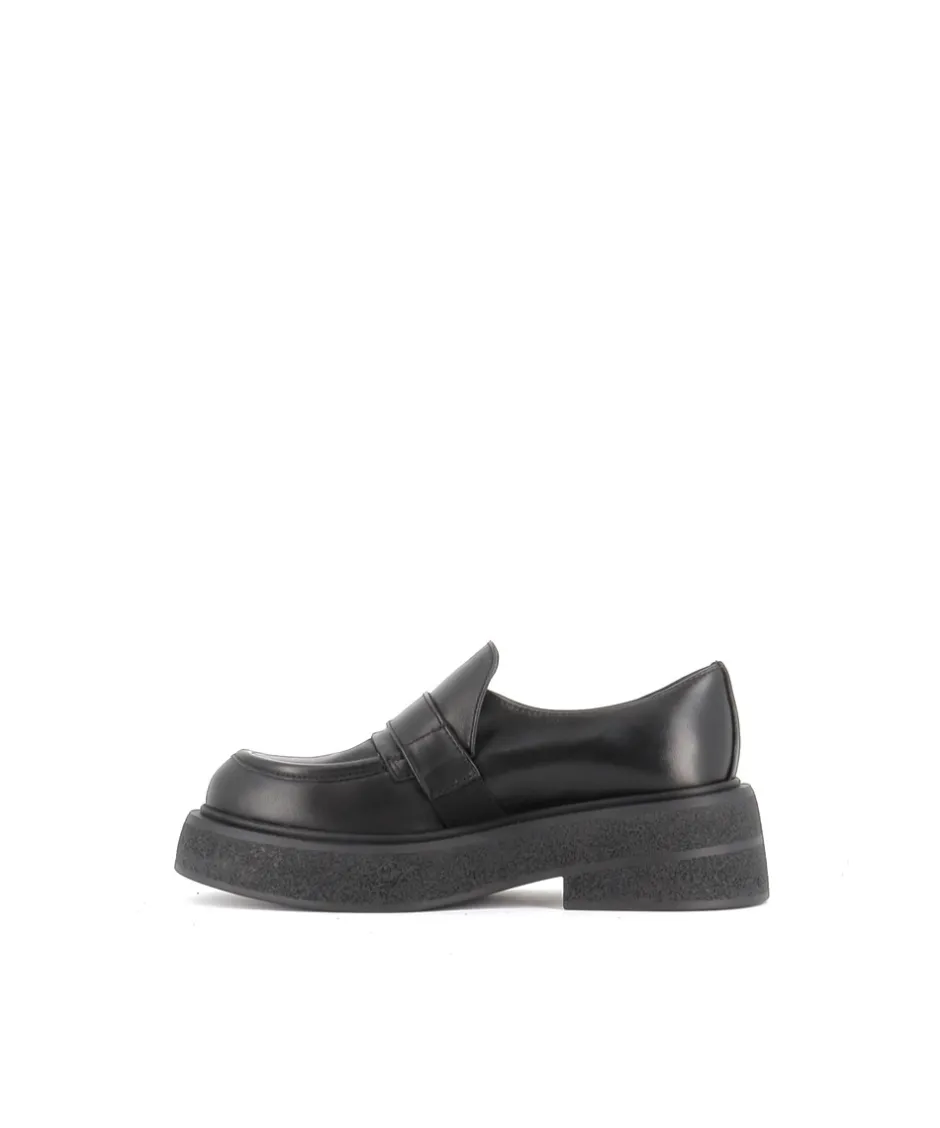 Osmose Shoes Mocassins-mocassin Rita cuir noir