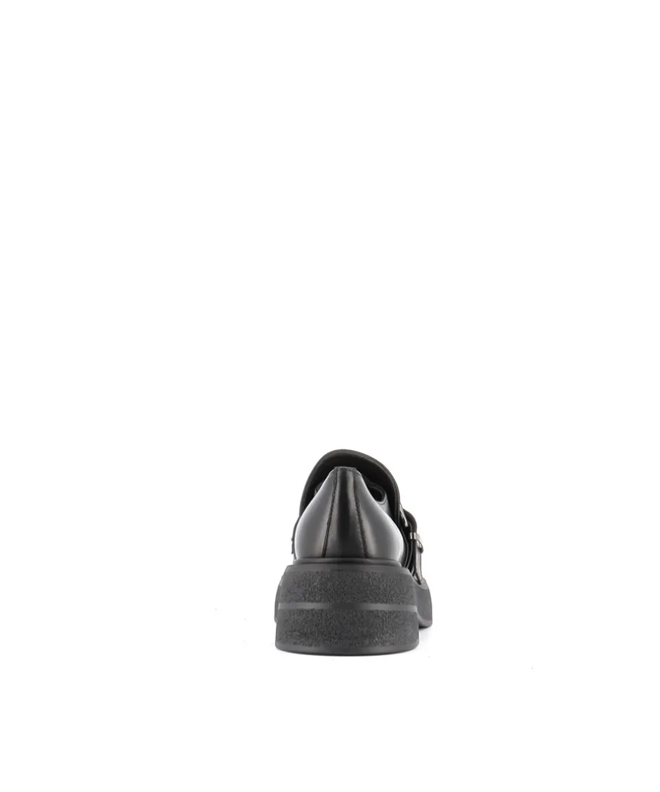 Osmose Shoes Mocassins-mocassin Rita cuir noir