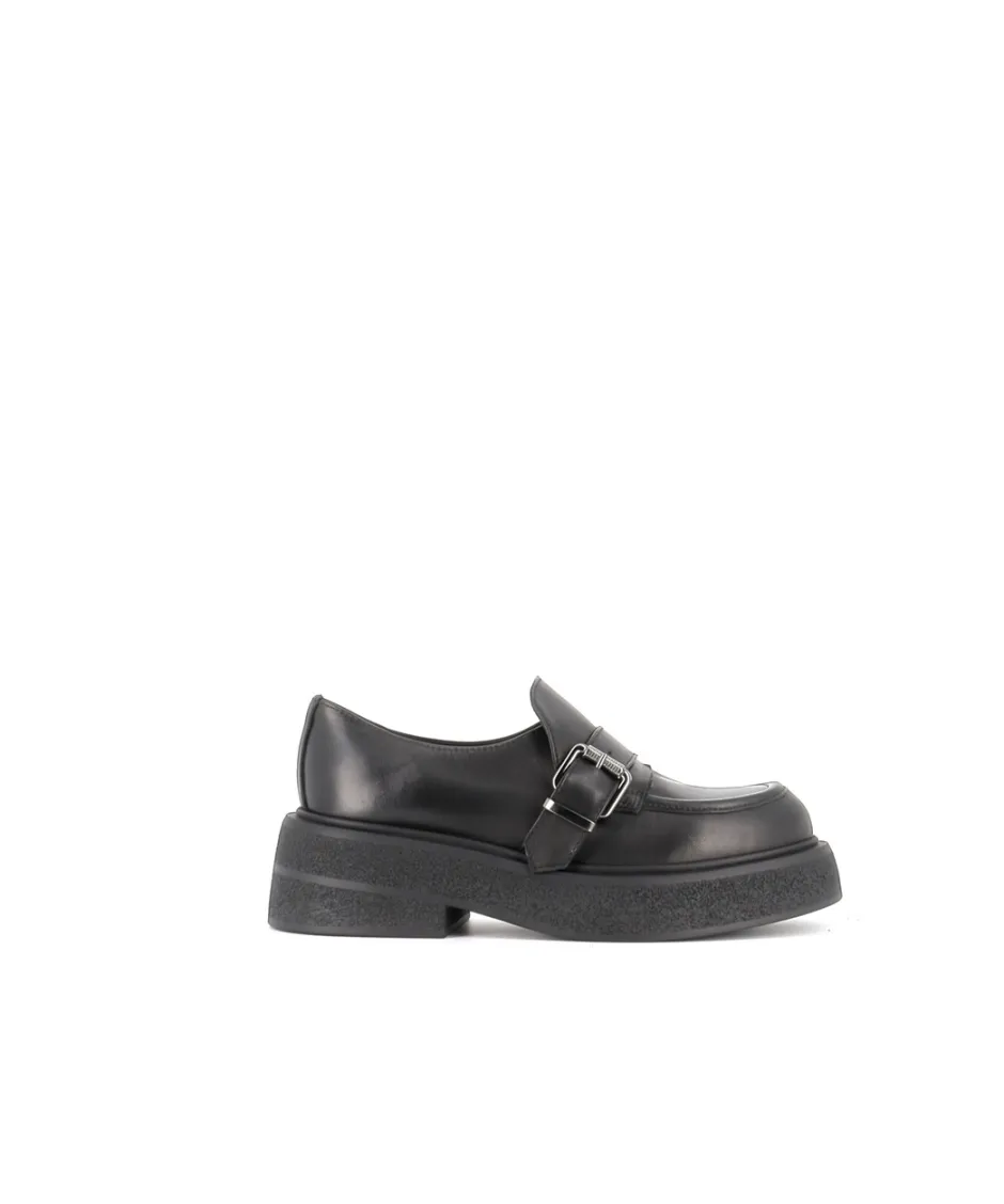 Osmose Shoes Mocassins-mocassin Rita cuir noir