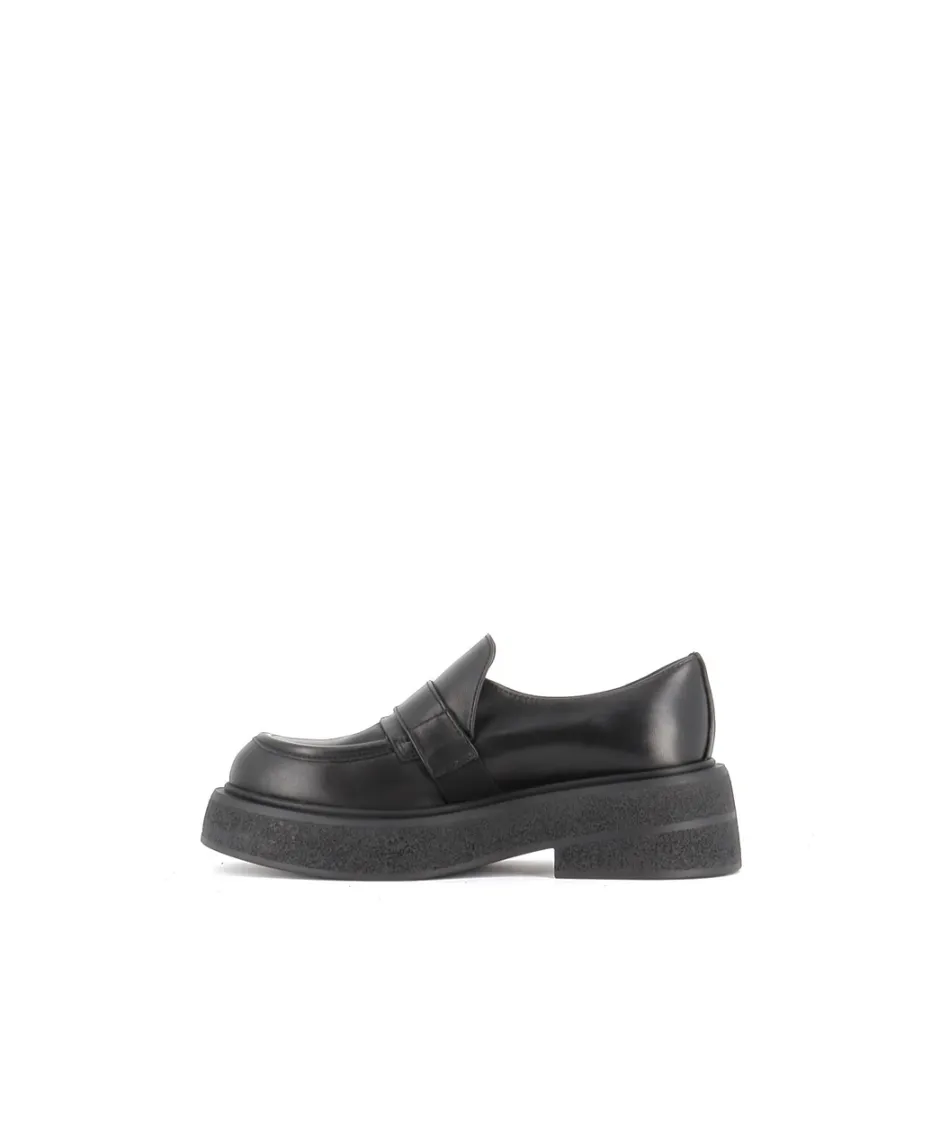 Osmose Shoes Mocassins-mocassin Rita cuir noir