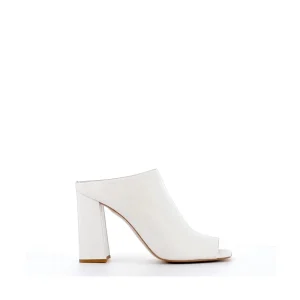 Osmose Shoes Sabots | Sandales & Nu-Pieds-MULE LINDA CUIR BLANC