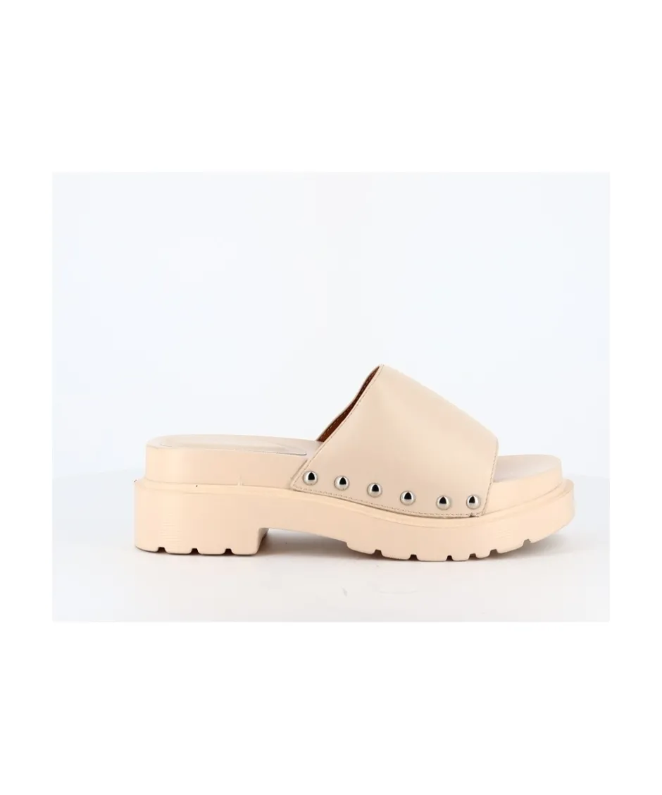 Osmose Shoes Sabots-MULES A48 BEIGE