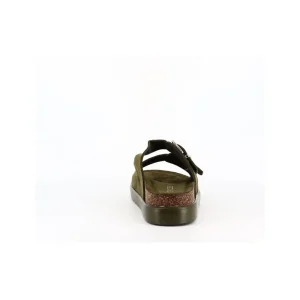 Osmose Shoes Sandales & Nu-Pieds-MULES ZX22 EN SUEDINE VERT KAKI